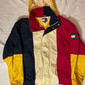 Vintage 90s Tommy Hilfiger Sailing Gear Colorblock Jacket